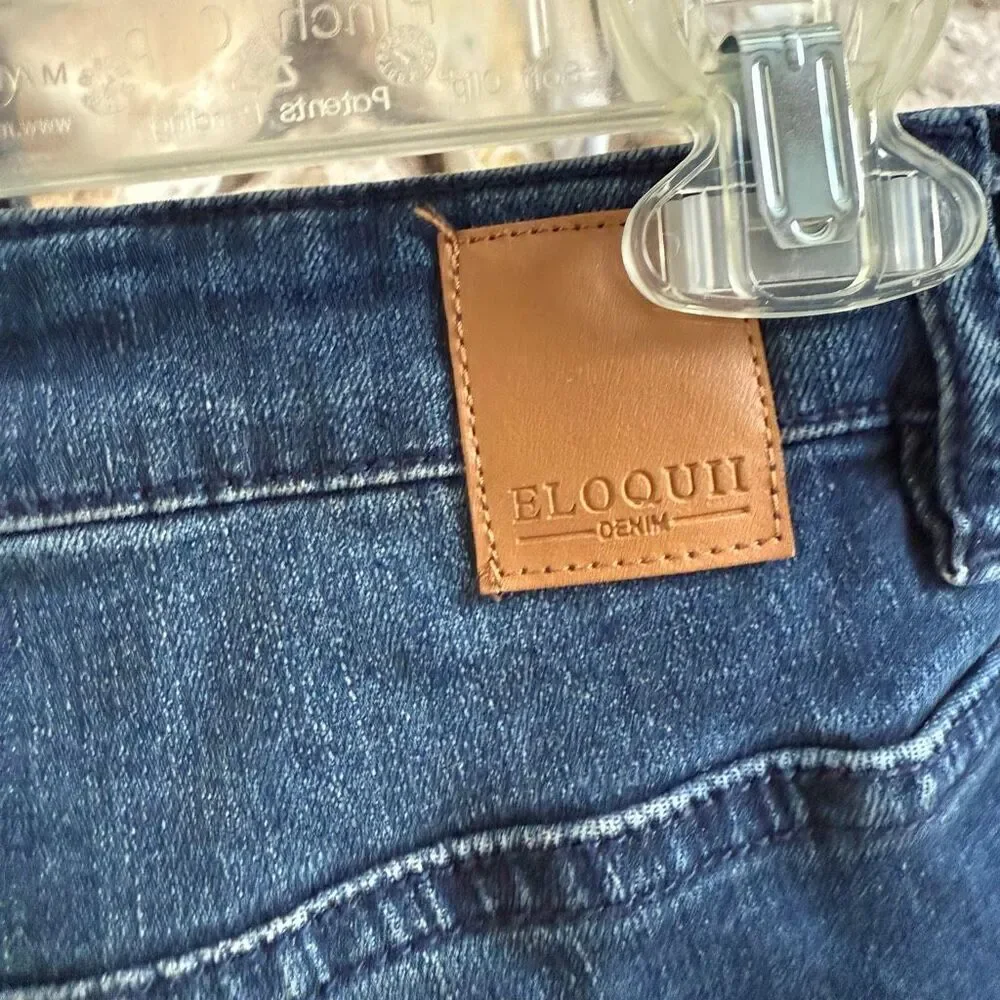 Eloquii women’s Plus classic fit sculpting skinny jeans /jeggings  size 14